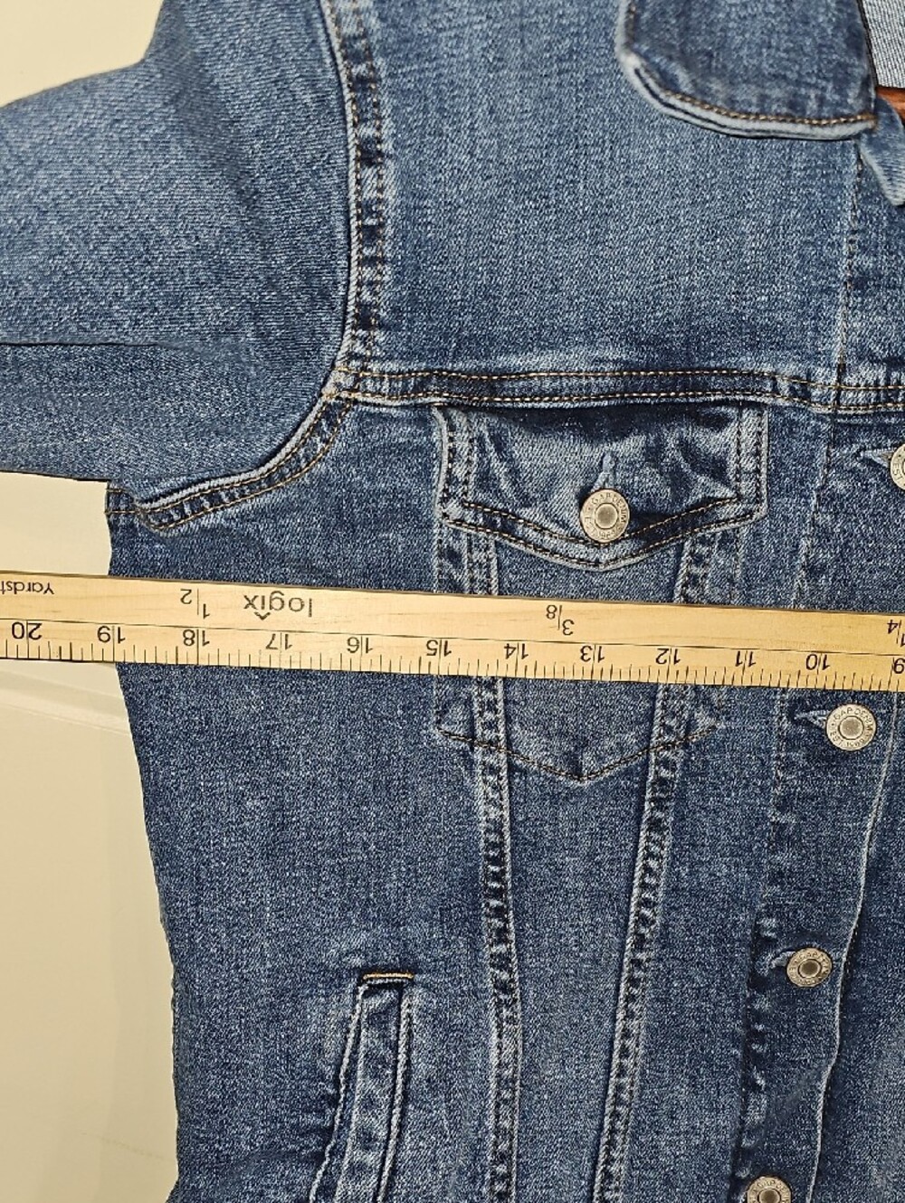 GAP Blue Denim Trucker Jacket - Picture 7 of 8